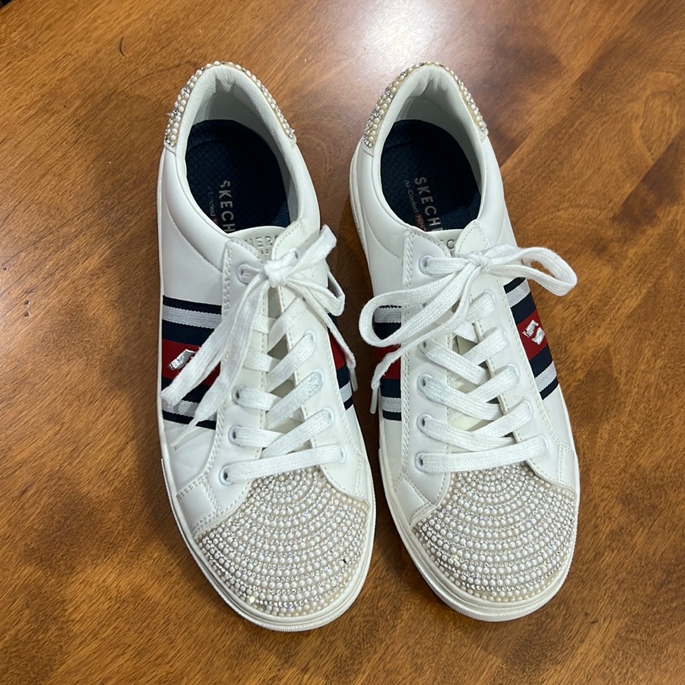 Skechers bedazzled sneakers